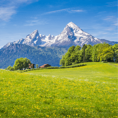 Enjoy stunning Alpine scenery in Morzine