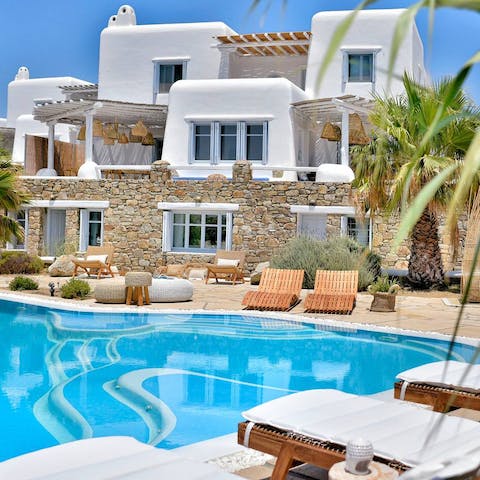 Enjoy your home's traditional Greek architecture