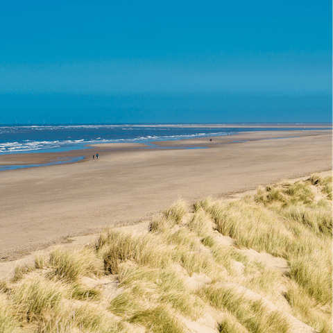 Explore the glorious Suffolk coast, a short walk from your front door