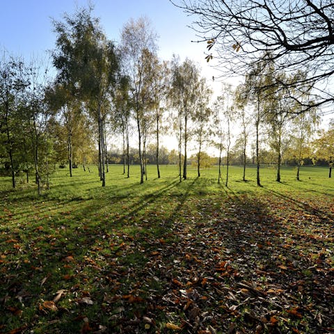 Walk just two minutes to parks and playgrounds or unwind in the communal gardens