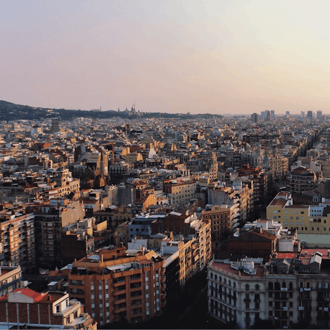 Experience the joy and wonder of city life from the Eixample neighbourhood