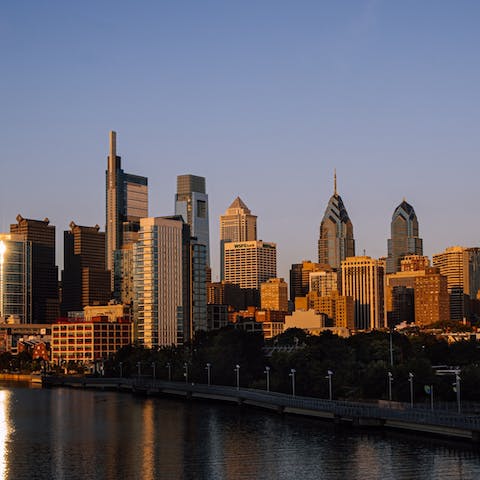 Explore Philadelphia from this trendy Callowhill location