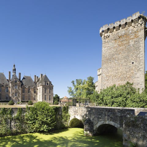 Stay in the keep of a real French château 