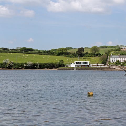 Stay in Southdown, perched on the Tamur Estuary
