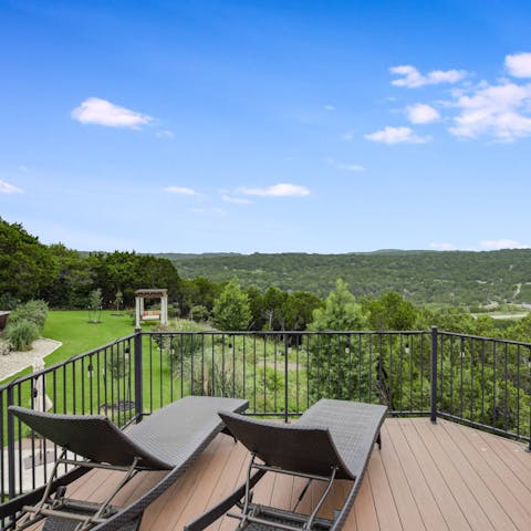 Carve out some time for yourself and catch up on your reading list from this lookout