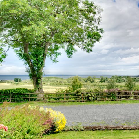 Go for a countryside stroll to Embleton Bay beach