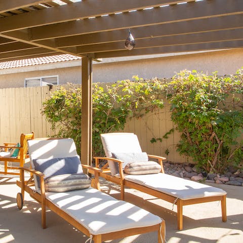 Stretch out in the shade with a good book