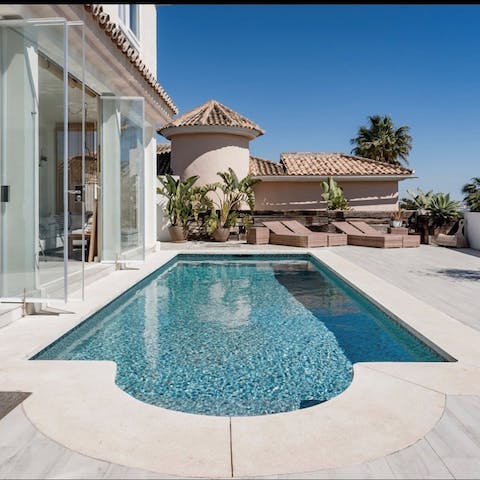 Luxuriate in your private, outdoor pool