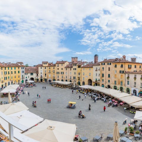 Guests loved the apartment's central location in Lucca, offering easy access to the city's many attractions.