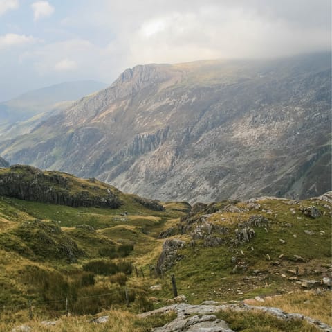 Spend an afternoon exploring Snowdonia National Park, a forty-five-minute drive away