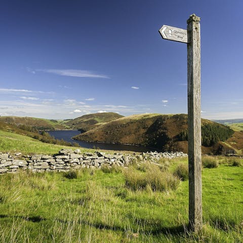 Hike through Snowdonia's dramatic landscape