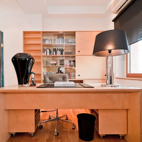 Write a blog about your visit to Spain's capital at your desk