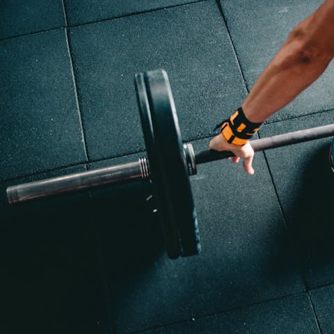 Work out and admire the mountain views in the shared gym