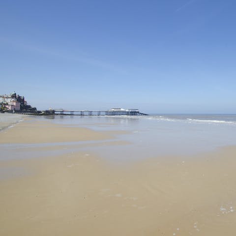 Eat ice cream at Cromer Pier – it's ten minutes away on foot