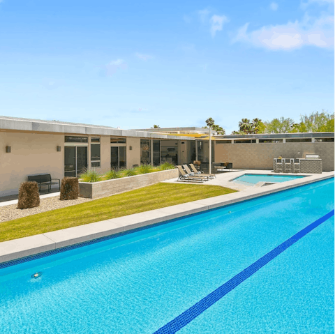 Swim a few laps of the pool