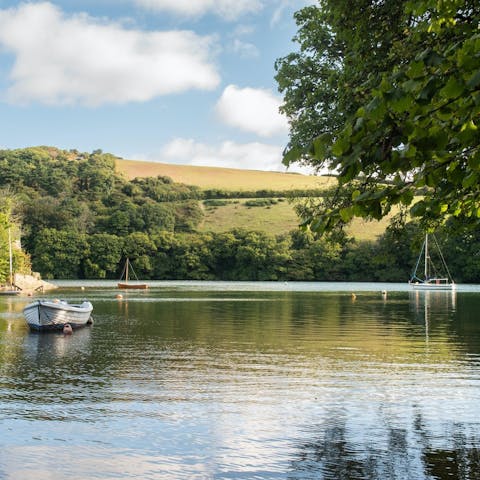 Rent a boat and take to the lake – a perfect way to spend an afternoon