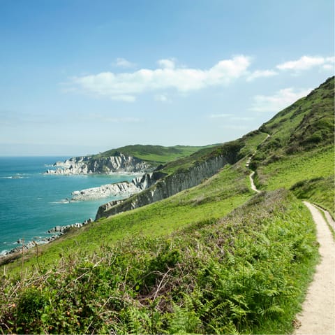 Spectacular coastal walks