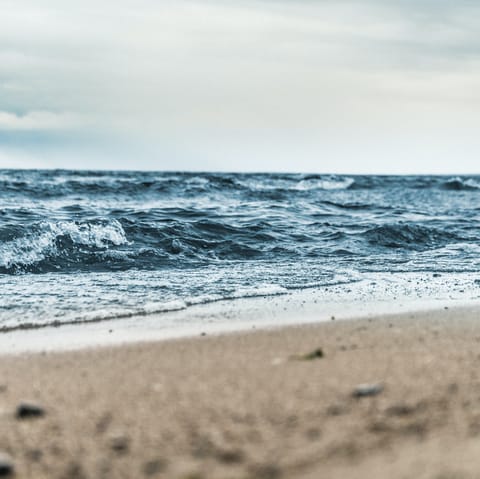 Make the drive down to Conleau Beach as you begin to explore the Gulf of Morbihan