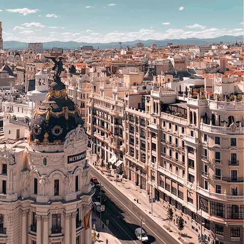  Wind your way through the lively and historic streets of Madrid’s Malasaña district