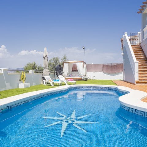 Spend all day dipping in and out of the pool