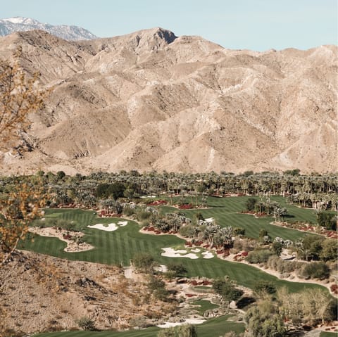 Hit the links at one of Palm Springs' 130 golf courses