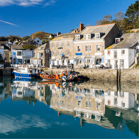 Hit the road and explore the beautiful village of Padstow, just one hour by car