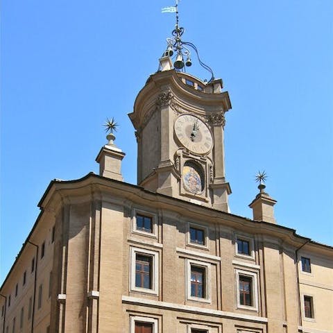 Treat yourself to a stay in Rome's historic city centre