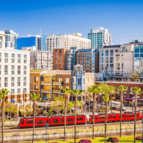 Explore San Diego's colourful streets