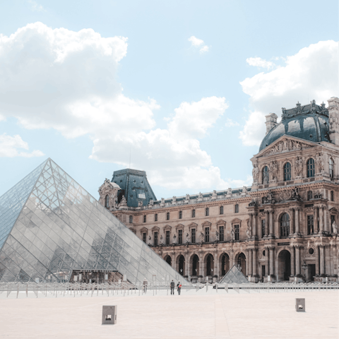 Take a trip to the Louvre, a must-see in the French capital