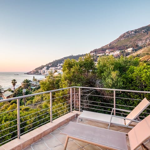 Pinch yourself as you take in Bantry Bay views form your private terrace