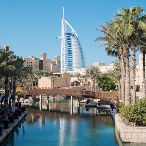 Enjoy days of exploring the astounding built environment of Dubai