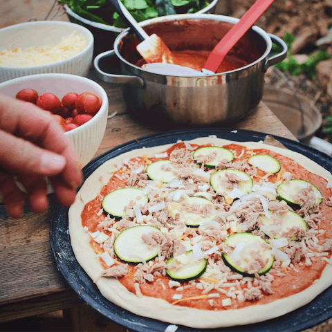 Learn how to make authentic Italian pizza in private cooking lessons