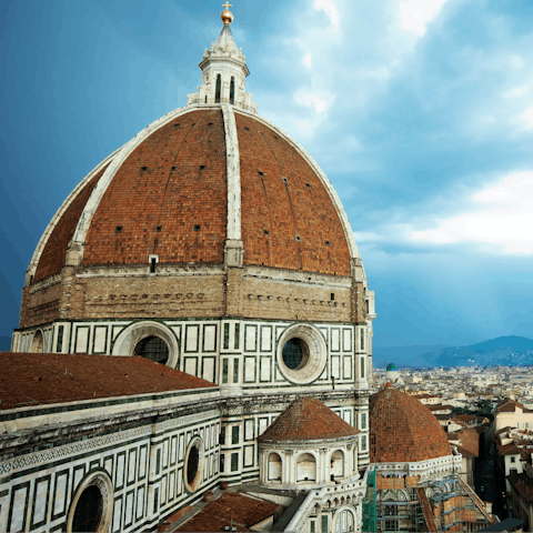 Take a day trip to Florence – it's only thirty minutes away 