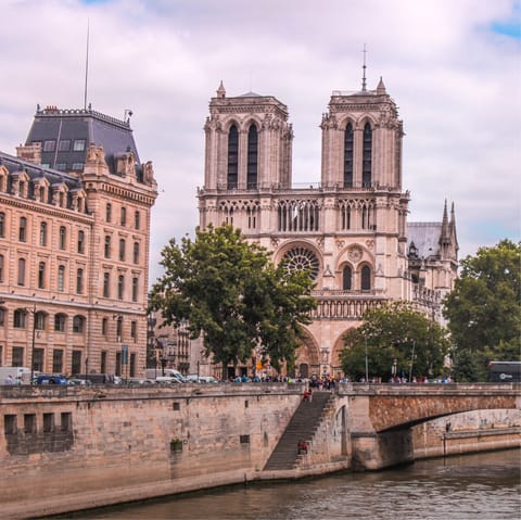 Visit Notre-Dame – it's within walking distance