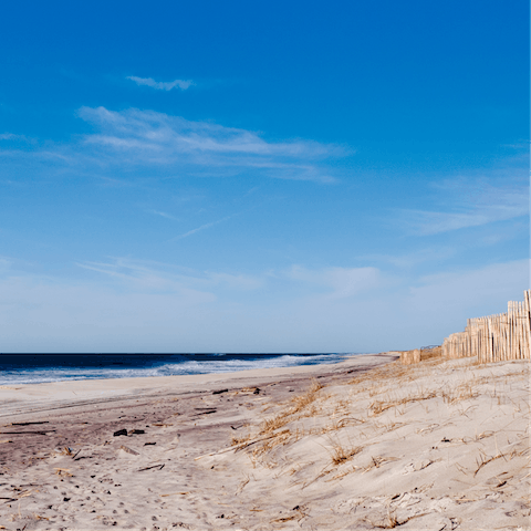 Enjoy quintessential coastal living from this beautiful home in Southampton