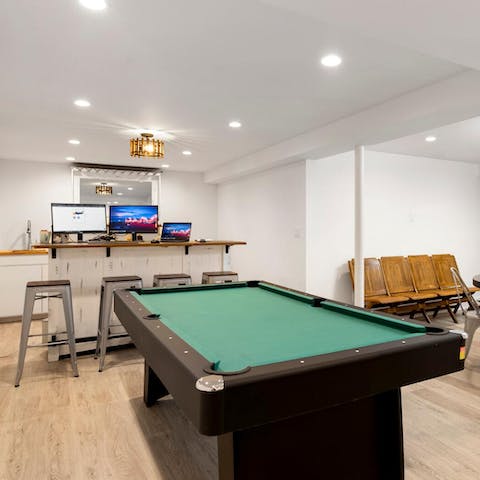 Enjoy family fun in the games room
