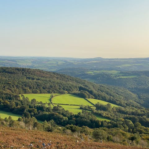 Discover the delights of Dartmoor National Park, half an hour away