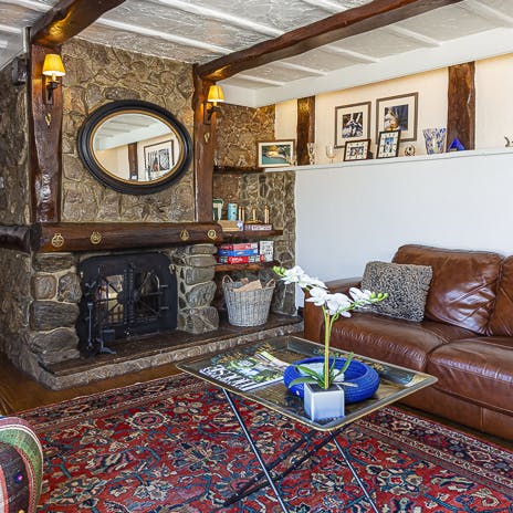 Light the fire and enjoy cosy evenings on the sofa