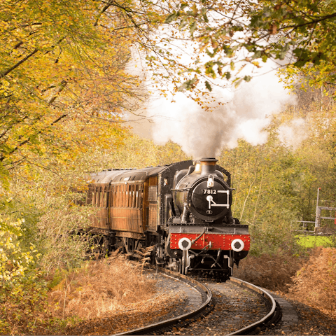 Keep an eye out for steam trains passing through Teignmouth in spring and summer