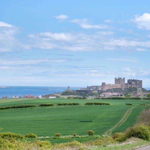 Experience the beauty of coastal living from this home just outside Bamburgh