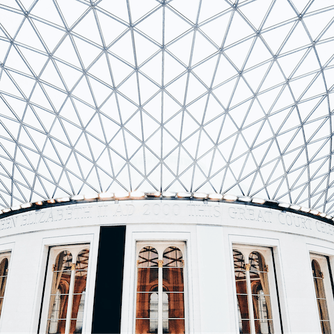 Discover the secrets of the ancients at the British Museum – this historian's treasure trove is a fifteen-minute walk