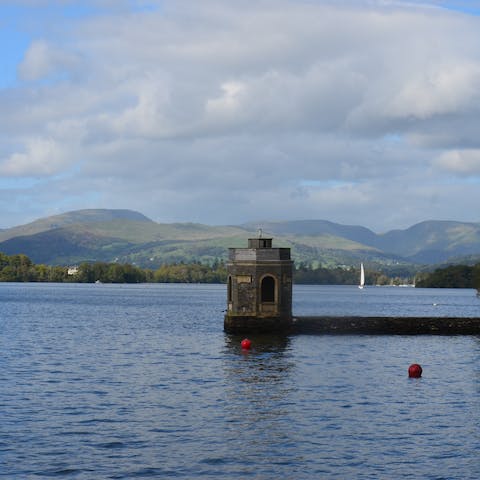 Visit Brockhole, Windermere, just over 12 kilometres away