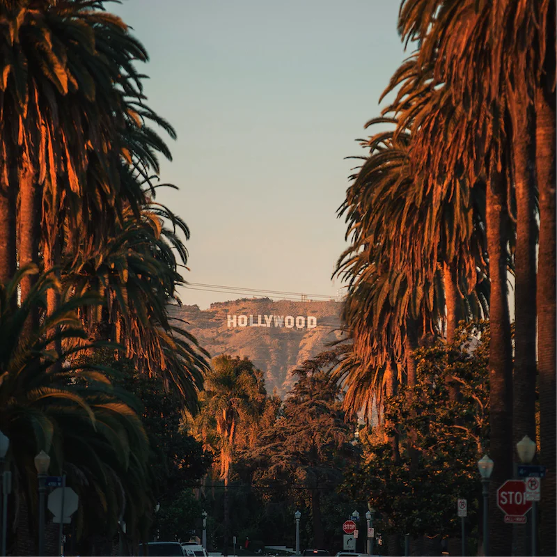 Stay in the Hollywood Hills and be at Hollywood Boulevard in ten minutes by car