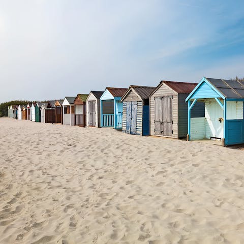 Stroll 150 metres to Bosham's waterfront and enjoy a bucket and spade day