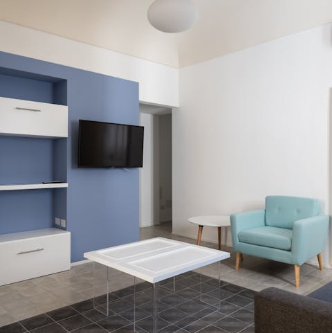 Take advantage of the space and play a board game together
