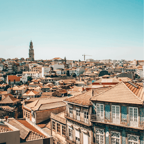 Head out and explore Porto from this central location