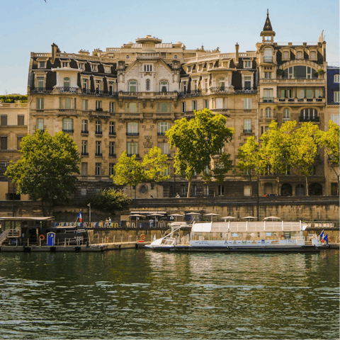 Discover the bars and restaurants of Canal Saint-Martin – it's a short walk away