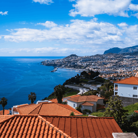 Soak up views of Funchal Bay from the Socorro viewpoint