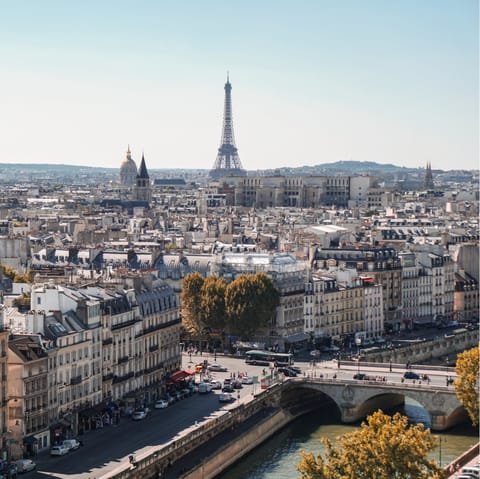 Hop on the metro at Boissière and explore Paris – the metro is just two minutes away