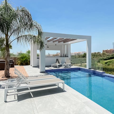 Head to the nearby beaches or spend the day by the pool
